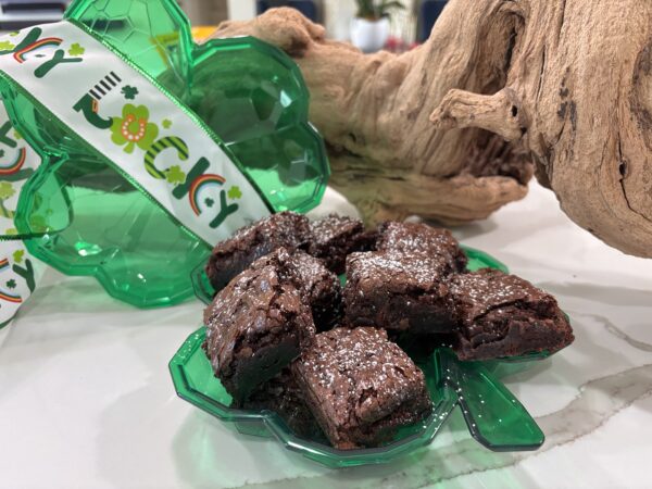 Leprechaun's Day Brownies